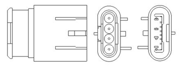 Sonda lambda - 466016355160 MAGNETI MARELLI