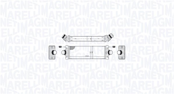 Intercooler - 351319206050 MAGNETI MARELLI
