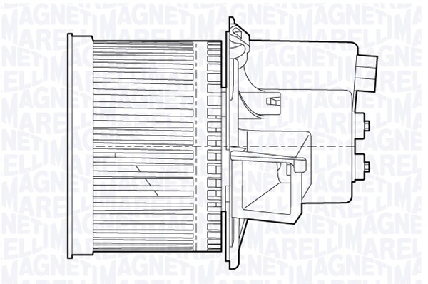 Ventilatore abitacolo - 069412655010 MAGNETI MARELLI