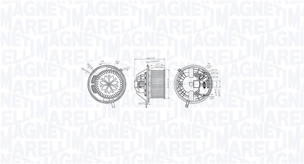 Interior Blower - 069412760010 MAGNETI MARELLI