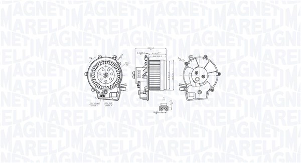 vidaus pūtiklis - 069412763010 MAGNETI MARELLI