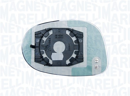 Vetro specchio, Specchio esterno - 350319521290 MAGNETI MARELLI