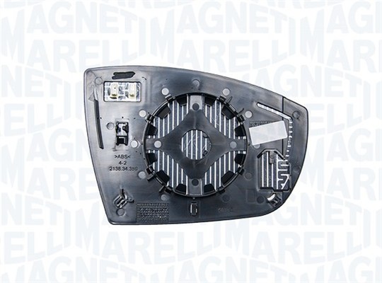 Mirror Glass, outside mirror - 182209010300 MAGNETI MARELLI