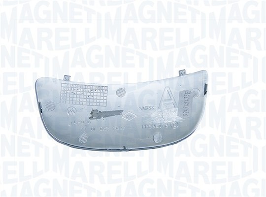 Mirror Glass, outside mirror - 182209011100 MAGNETI MARELLI