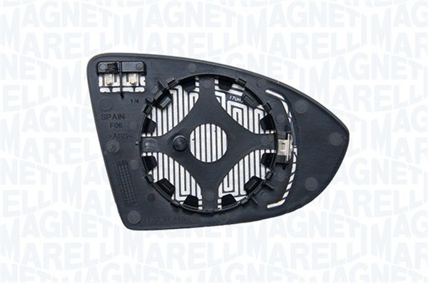 veidrodėlio stiklas, išorinis veidrodėlis - 182209012500 MAGNETI MARELLI