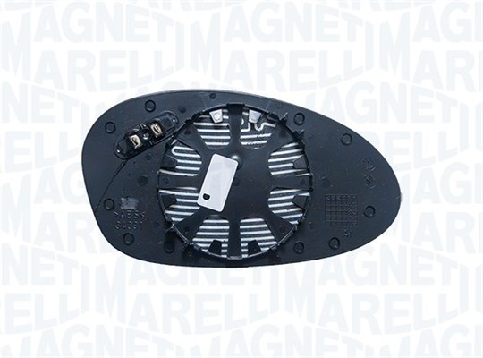 Mirror Glass, outside mirror - 182209000400 MAGNETI MARELLI
