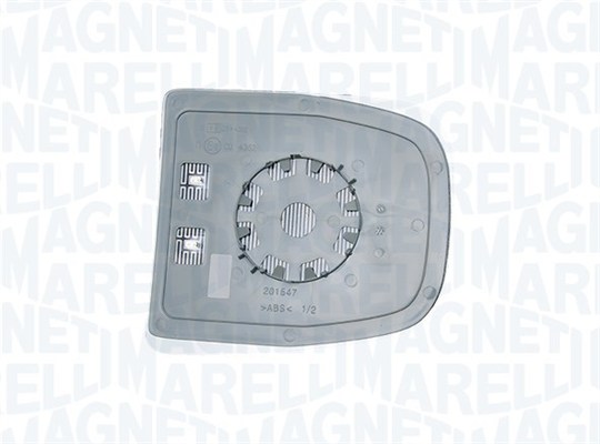 Vetro specchio, Specchio esterno - 182209004000 MAGNETI MARELLI