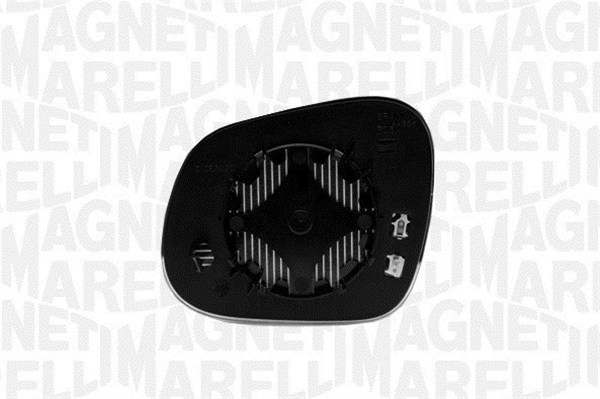 Mirror Glass, outside mirror - 351991307300 MAGNETI MARELLI