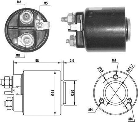 Elettromagnete, Motore d'avviamento - 940113050061 MAGNETI MARELLI