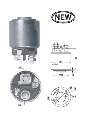 Elettromagnete, Motore d'avviamento - 940113050546 MAGNETI MARELLI