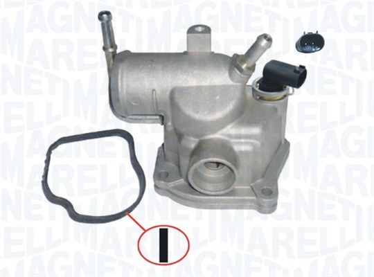 termostatas, aušinimo skystis - 352317100690 MAGNETI MARELLI