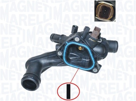 Thermostat, coolant - 352317101050 MAGNETI MARELLI