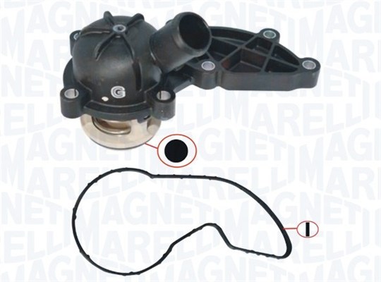Thermostat, coolant - 352317003180 MAGNETI MARELLI