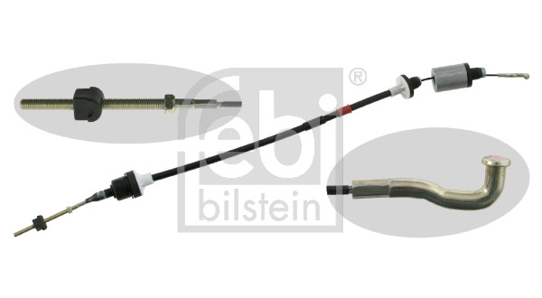 Cavo comando, Comando frizione - 04207 FEBI BILSTEIN