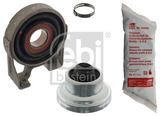 Kit riparazione, Supporto intermedio albero cardanico - 100590 FEBI BILSTEIN