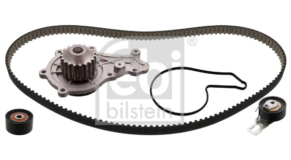Pompa acqua + Kit cinghie dentate - 100781 FEBI BILSTEIN
