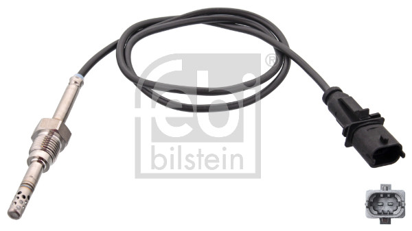 Sensore, Temperatura gas scarico - 100817 FEBI BILSTEIN