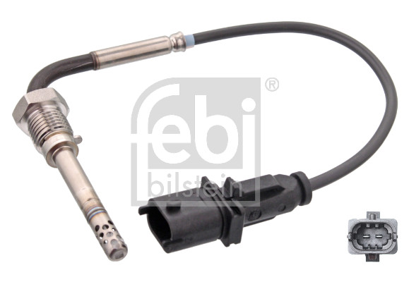 jutiklis, išmetamųjų dujų temperatūra - 100820 FEBI BILSTEIN