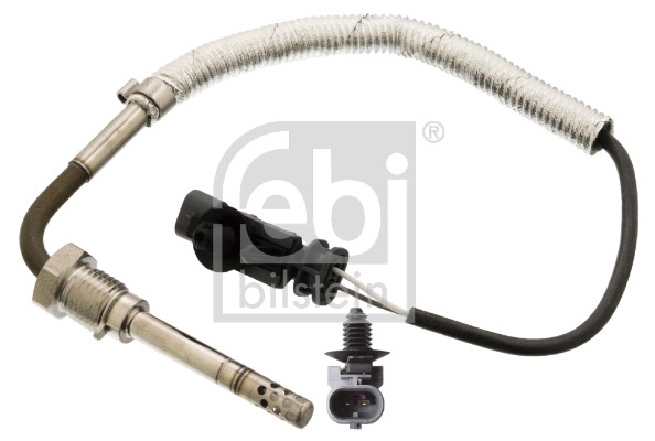 Sensore, Temperatura gas scarico - 100850 FEBI BILSTEIN