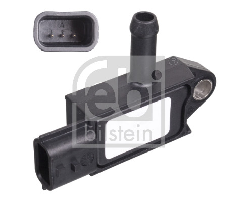 Sensor, exhaust pressure - 100854 FEBI BILSTEIN