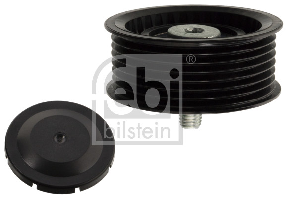 Deflection/Guide Pulley, V-ribbed belt - 102206 FEBI BILSTEIN