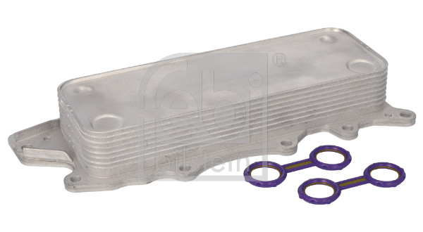 Oil Cooler, engine oil - 102371 FEBI BILSTEIN