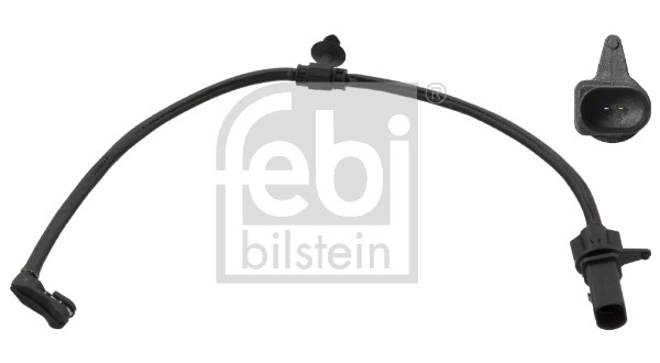 Contatto segnalazione, Usura past. freno/mat. d'attrito - 104919 FEBI BILSTEIN