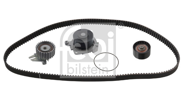 Pompa acqua + Kit cinghie dentate - 105884 FEBI BILSTEIN