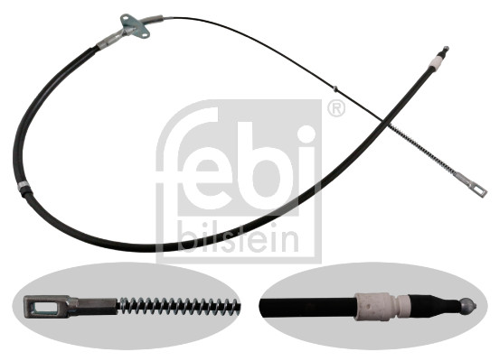 Cable, parking brake - 10594 FEBI BILSTEIN