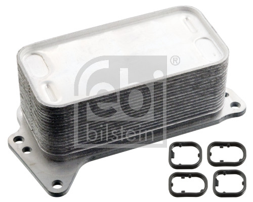 Oil Cooler, engine oil - 105959 FEBI BILSTEIN