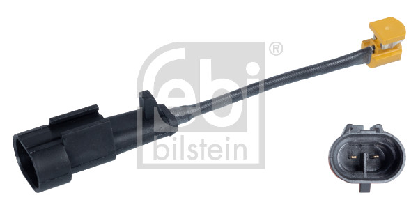 įspėjimo kontaktas, stabdžių trinkelių susidėvėjimas - 106207 FEBI BILSTEIN