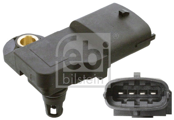 Sensore, Pressione collettore d'aspirazione - 106356 FEBI BILSTEIN