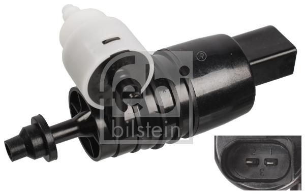vandens siurblys, priekinio stiklo plovimas - 107463 FEBI BILSTEIN