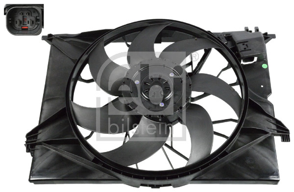 Fan, radiator - 107616 FEBI BILSTEIN