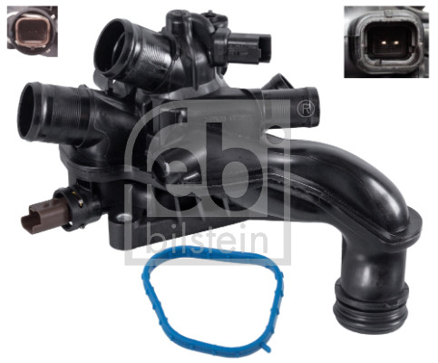 Thermostat, coolant - 107987 FEBI BILSTEIN