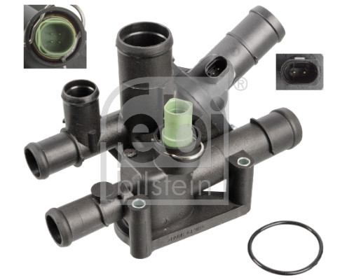 Thermostat, coolant - 108008 FEBI BILSTEIN