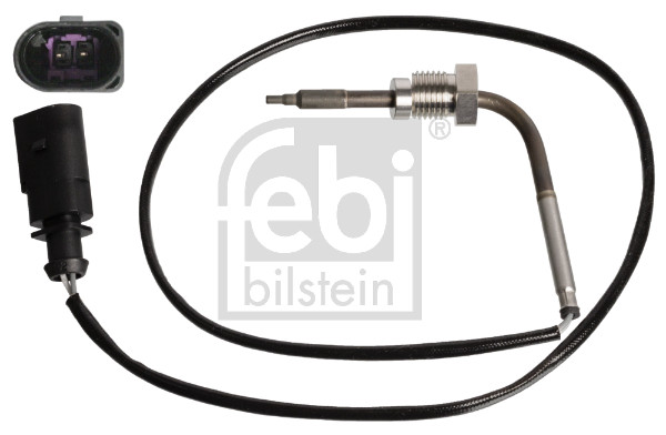 Sensore, Temperatura gas scarico - 109047 FEBI BILSTEIN