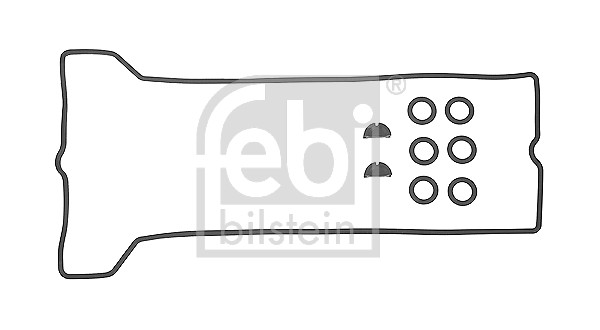 Gasket Set, cylinder head cover - 11432 FEBI BILSTEIN
