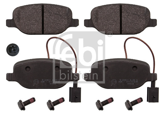 Kit pastiglie freno, Freno a disco - 116002 FEBI BILSTEIN