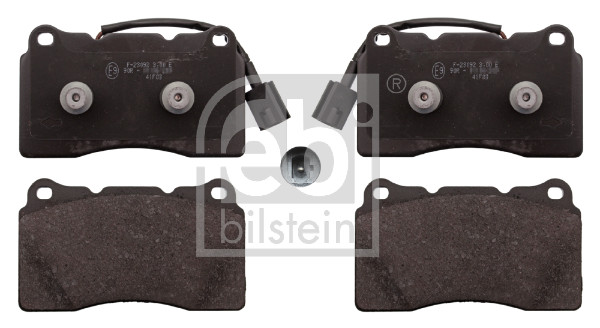Kit pastiglie freno, Freno a disco - 116005 FEBI BILSTEIN