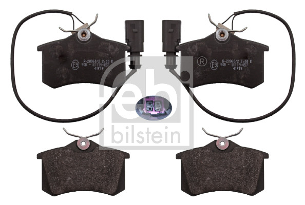 Brake Pad Set, disc brake - 116018 FEBI BILSTEIN