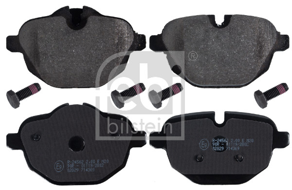 Brake Pad Set, disc brake - 116029 FEBI BILSTEIN