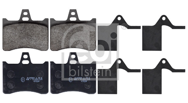 Kit pastiglie freno, Freno a disco - 116035 FEBI BILSTEIN