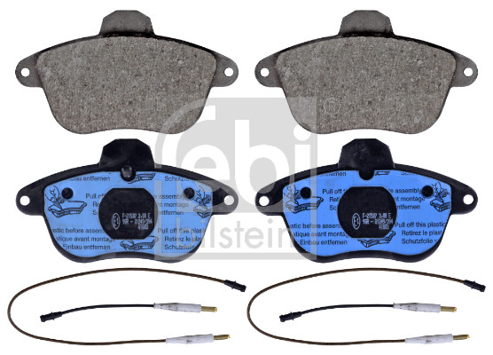 Kit pastiglie freno, Freno a disco - 116038 FEBI BILSTEIN