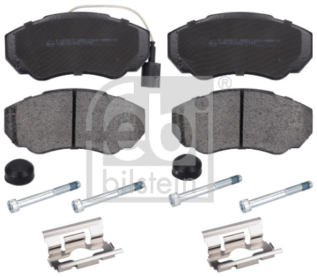 Kit pastiglie freno, Freno a disco - 116049 FEBI BILSTEIN