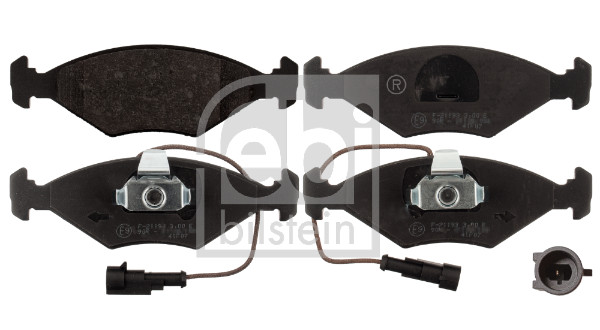 Brake Pad Set, disc brake - 116052 FEBI BILSTEIN