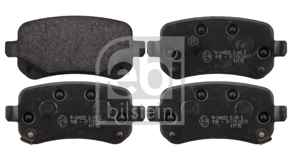 Brake Pad Set, disc brake - 116060 FEBI BILSTEIN