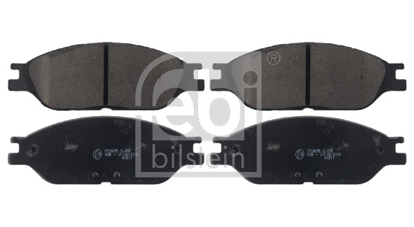 Brake Pad Set, disc brake - 116072 FEBI BILSTEIN