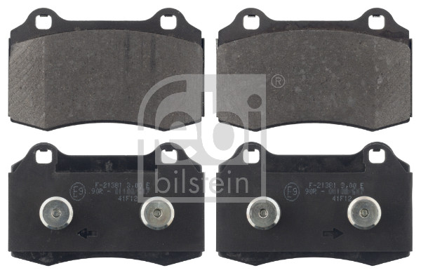 Brake Pad Set, disc brake - 116079 FEBI BILSTEIN