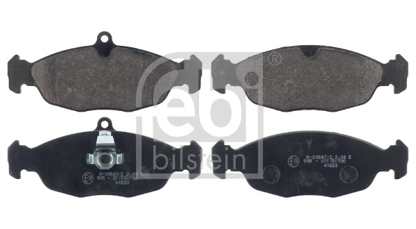 Brake Pad Set, disc brake - 116082 FEBI BILSTEIN